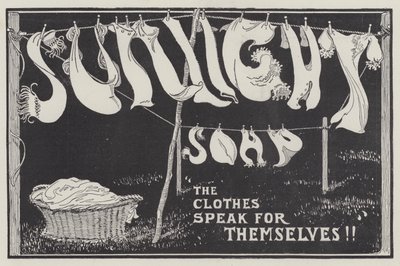 Advertisement, Sunlight Soap by English School