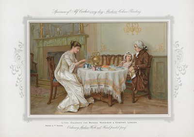 Advertisement for Hornimans Tea by English School