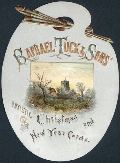 Advertisement for Raphael Tuck & Sons by English School