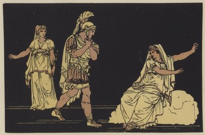 Aeneas and the Shade of Dido by English School