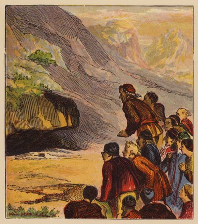 Aesop’s Fables: The Mountain in Labour by English School