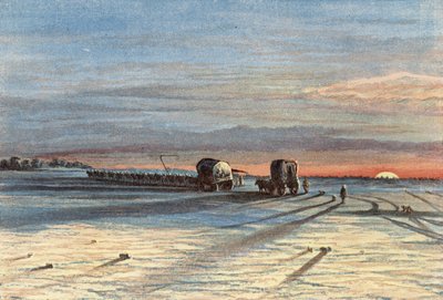 African Salt Plains by English School