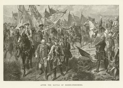 After the Battle of Hohen-Friedberg by English School