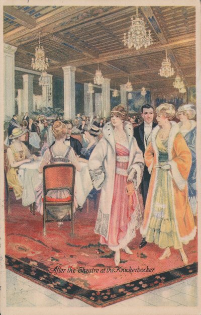 After the Theatre at the Knickerbocker by English School