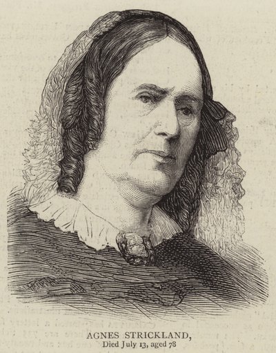 Agnes Strickland by English School