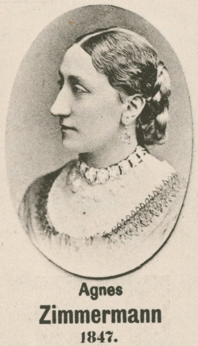 Agnes Zimmermann by English School