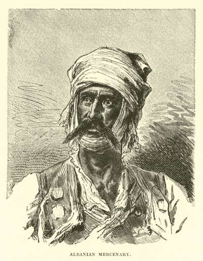 Albanian Mercenary by English School