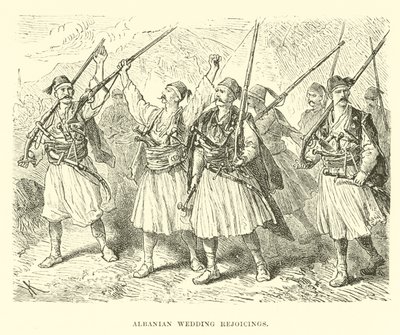 Albanian Wedding Rejoicings by English School