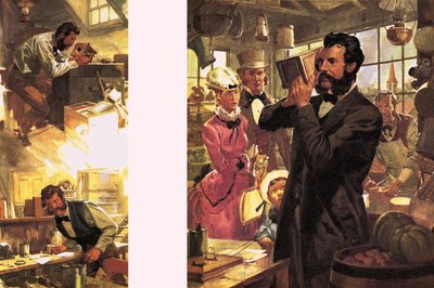 Alexander Graham Bell -- The First Telephone Call by English School
