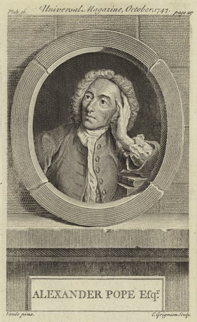 Alexander Pope, Esquire by English School
