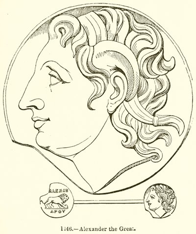 Alexander the Great by English School