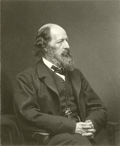 Alfred Tennyson by English School