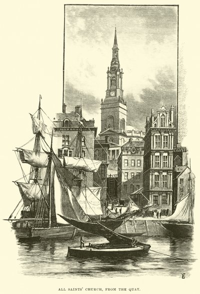 All Saints Church, from the Quay by English School