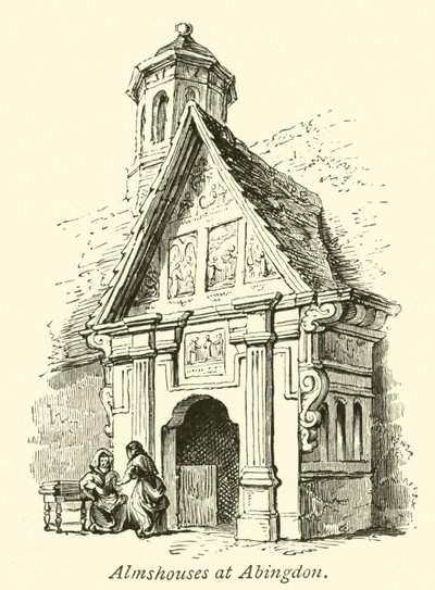 Almshouses at Abingdon by English School