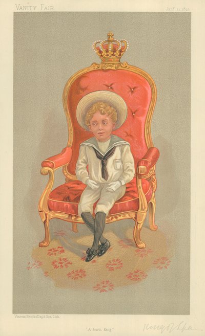 Alphonso VIII, the King of Spain by English School