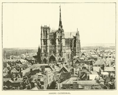 Amiens Cathedral by English School