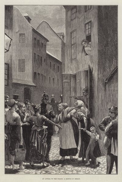 An Appeal to the Police, a Sketch in Berlin by English School