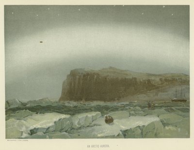 An Arctic Aurora by English School