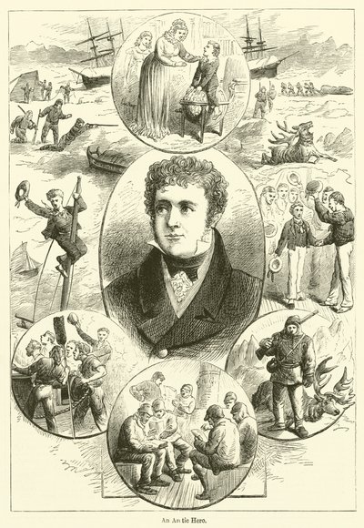 An Arctic Hero by English School