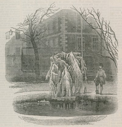 An Ice Tree in Middle Temple by English School