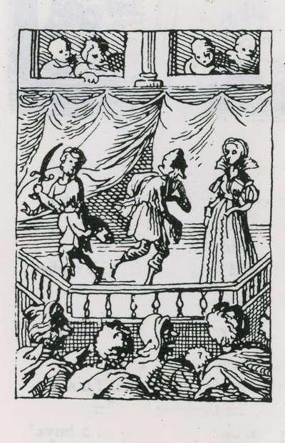 An Early Playhouse by English School