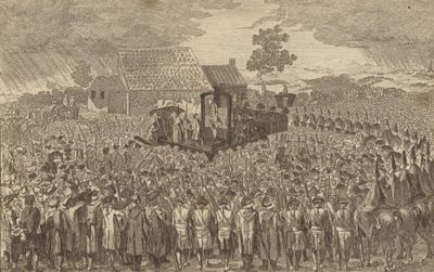 An Exact View of the Execution of Lord Ferrers by English School