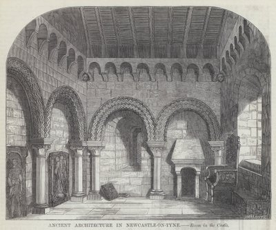 Ancient Architecture in Newcastle-on-Tyne by English School