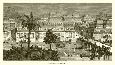 Ancient Babylon by English School