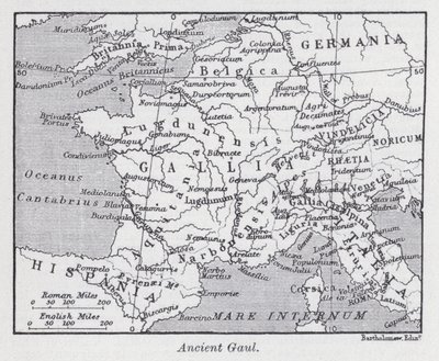Ancient Gaul by English School