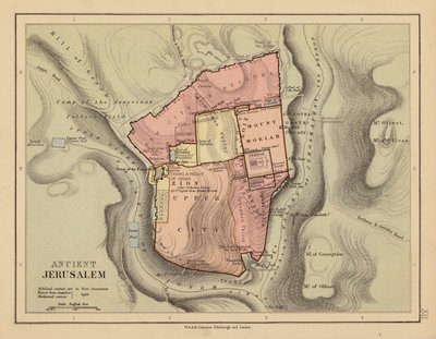 Ancient Jerusalem by English School