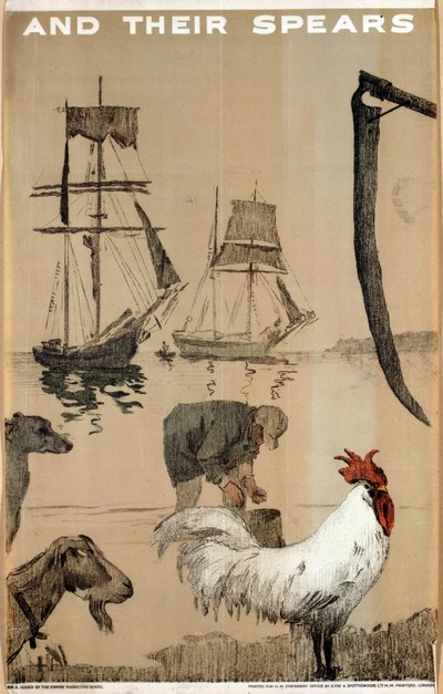 And Their Spears, from the series 