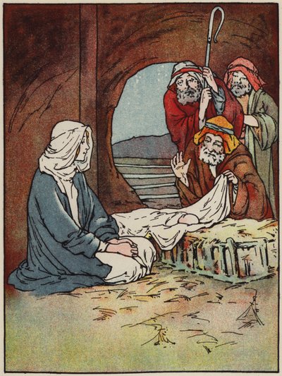 And his cradle was a stall by English School