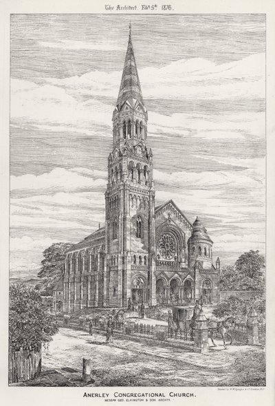 Anerley Congregational Church by English School