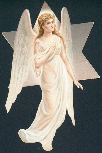 Angel glowing by English School