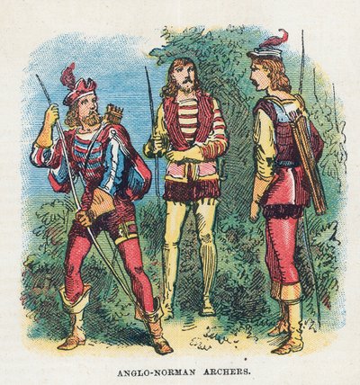 Anglo-Norman Archers by English School