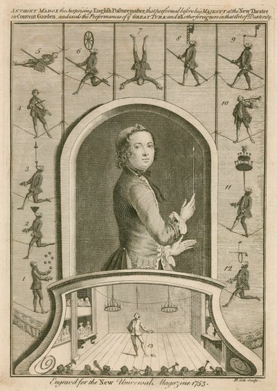 Anthony Madox, the surprising English posture master by English School