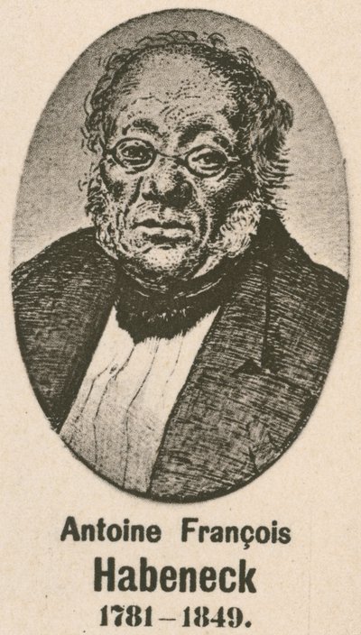 Antoine Francois Habeneck by English School
