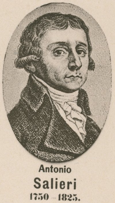 Antonio Salieri by English School