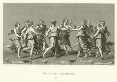 Apollo and the Muses by English School