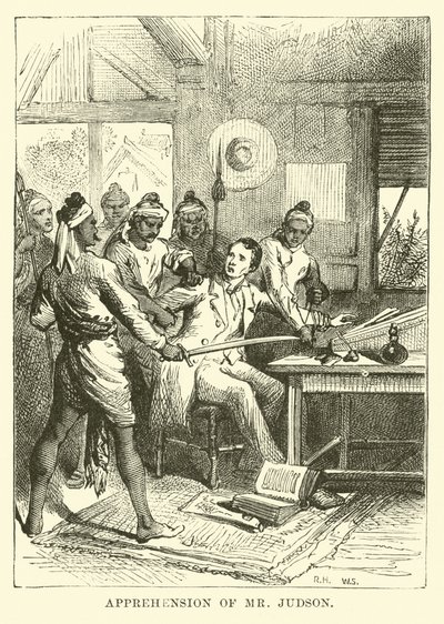 Apprehension of Mr Judson by English School