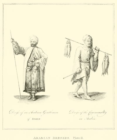 Arabian Dresses by English School