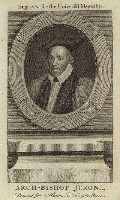Arch-Bishop Juxon by English School