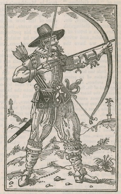 Archery in Finsbury Fields by English School