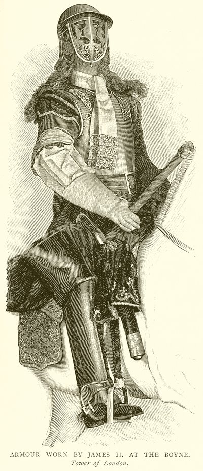 Armour Worn by James II at the Boyne by English School