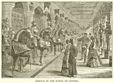 Armour in the Tower of London by English School