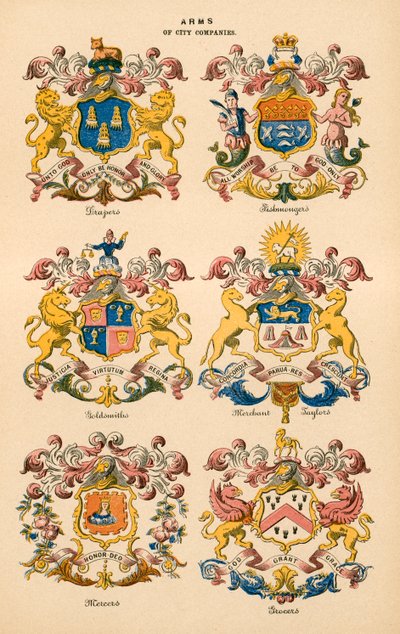 Arms of City Companies by English School