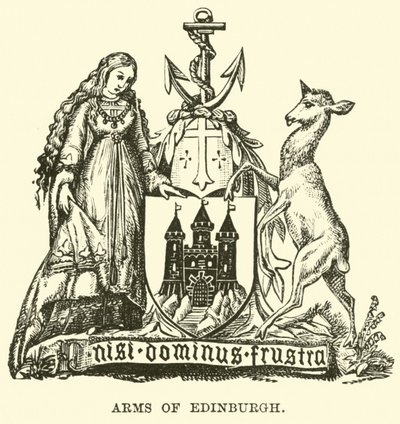 Arms of Edinburgh by English School