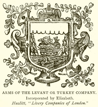 Arms of the Levant or Turkey Company by English School