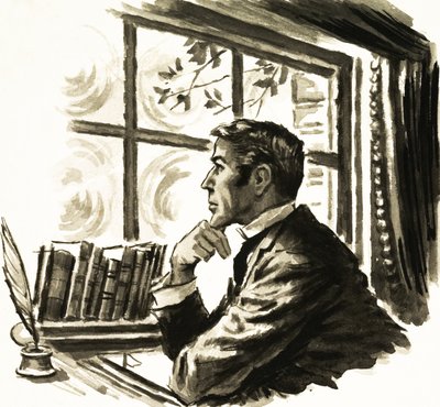 Arnold Bennett: A Scene from A Man From The North by English School