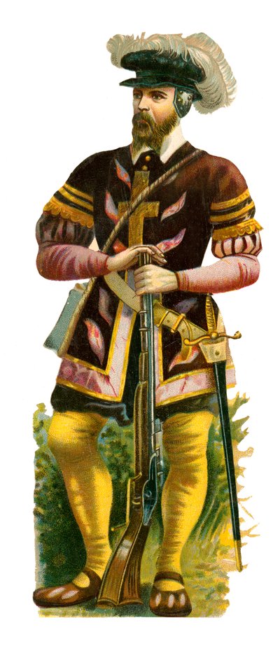 Arquebusier of the time of king Henry VIII by English School